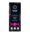 HENNA 100% VEGETALES BIO KHADI - Negro - 100gr