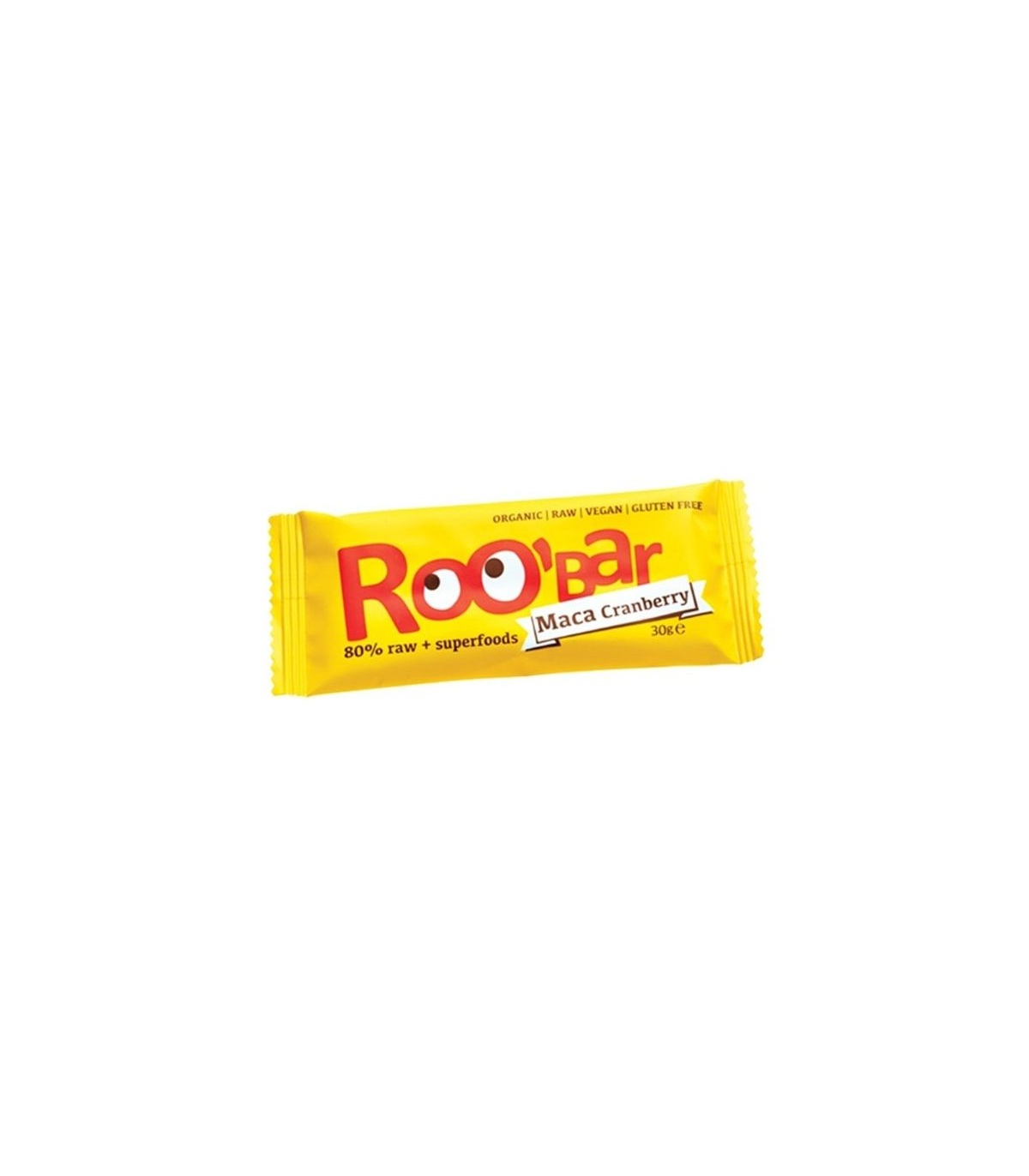 Barrita Roobar MACA Y CRANBERRIES - 30gr
