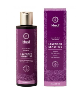 Champú para cabello sensible de lavanda Ayurveda - 200 ml