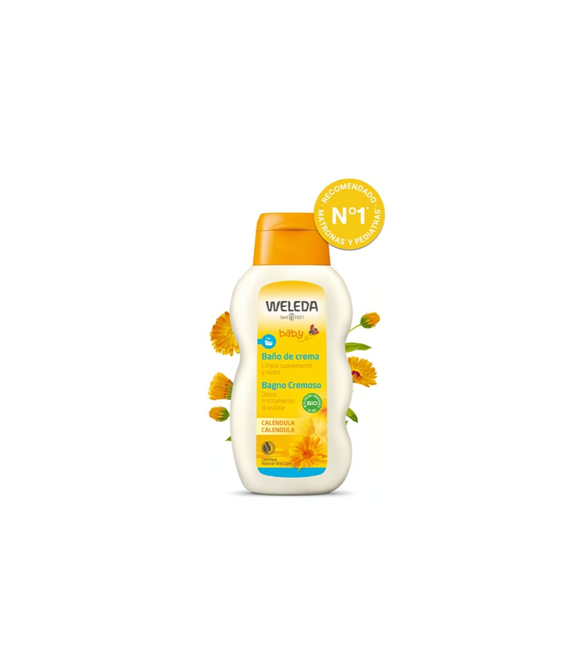 Baño de crema de caléndula - 200ml