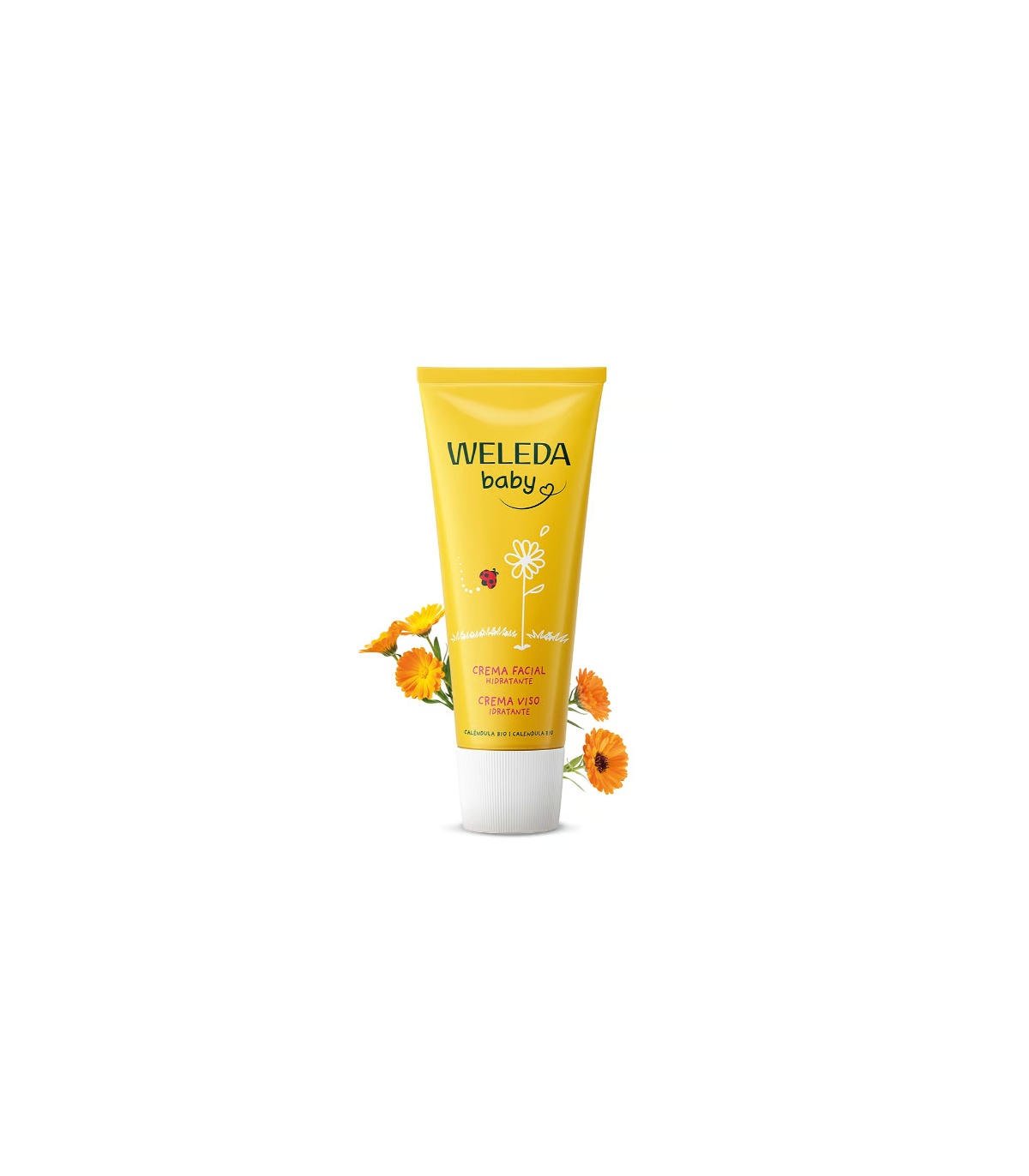 Crema facial de caléndula bebé - 50ml