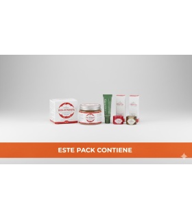 Pack 'Labios irresistibles' - Peeling Rosa mosqueta + Bálsamo labial Rosa mosqueta + Bálsamo labial Argán + OlioVita balm