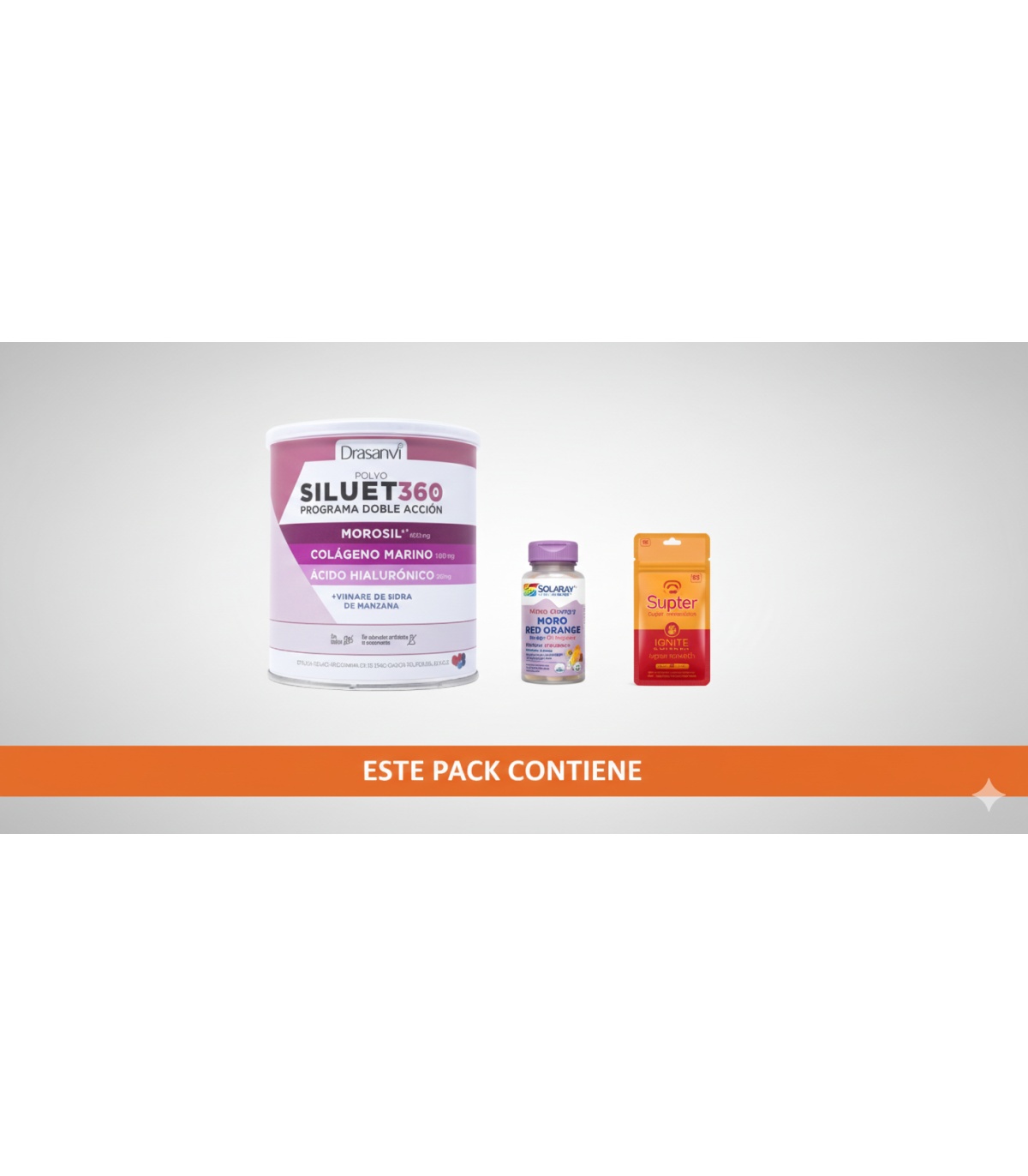 Siluet 360 con Morosil polvo 275 g | Adelgazamiento y belleza