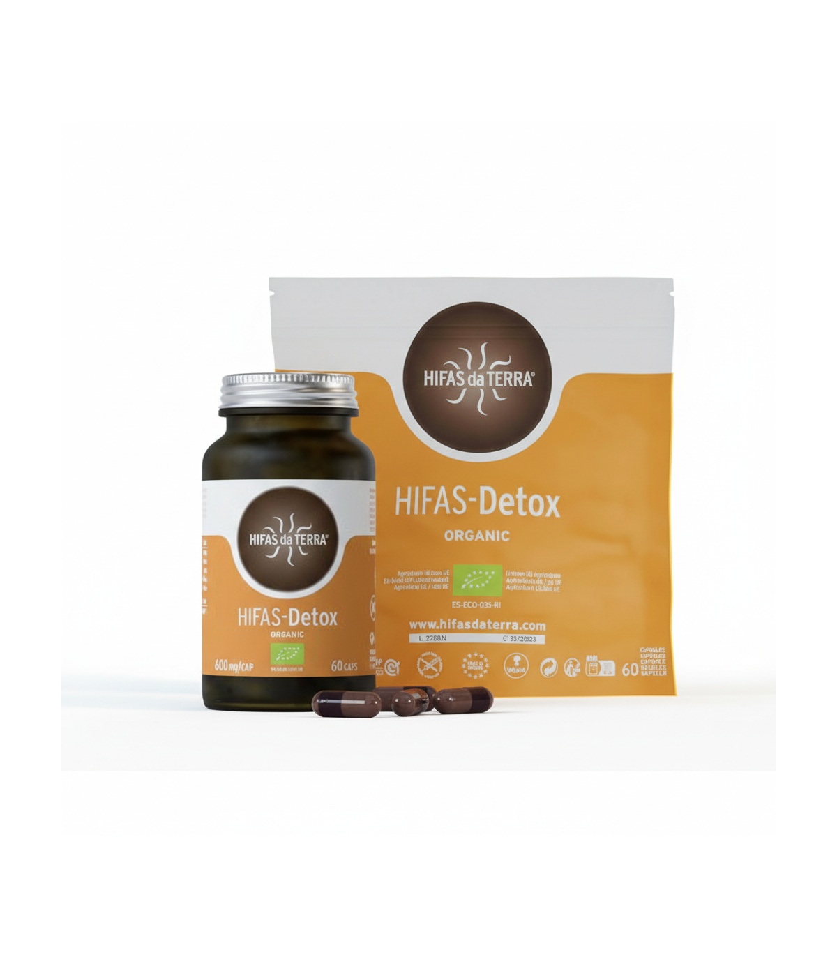 Pack Hifas Da Terra - DETOX - Bote + Refill