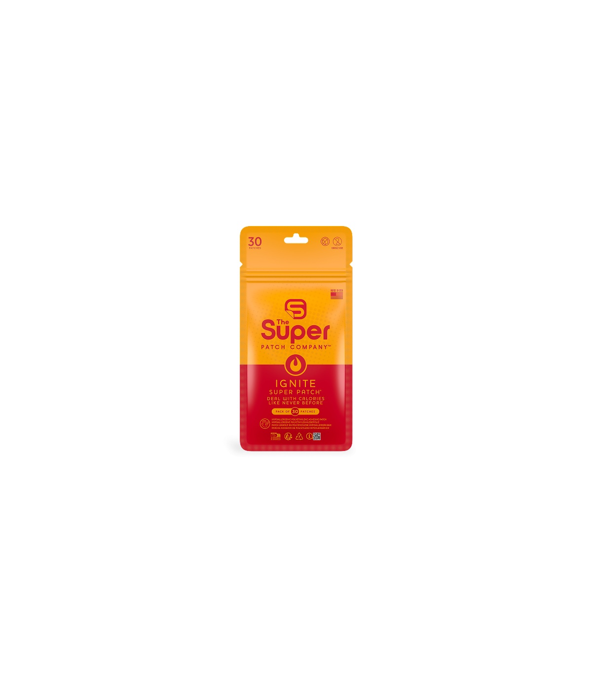 SUPER PATCH - IGNITE (SOBREIMPULSO METABÓLICO NATURAL) - 30 PARCHES