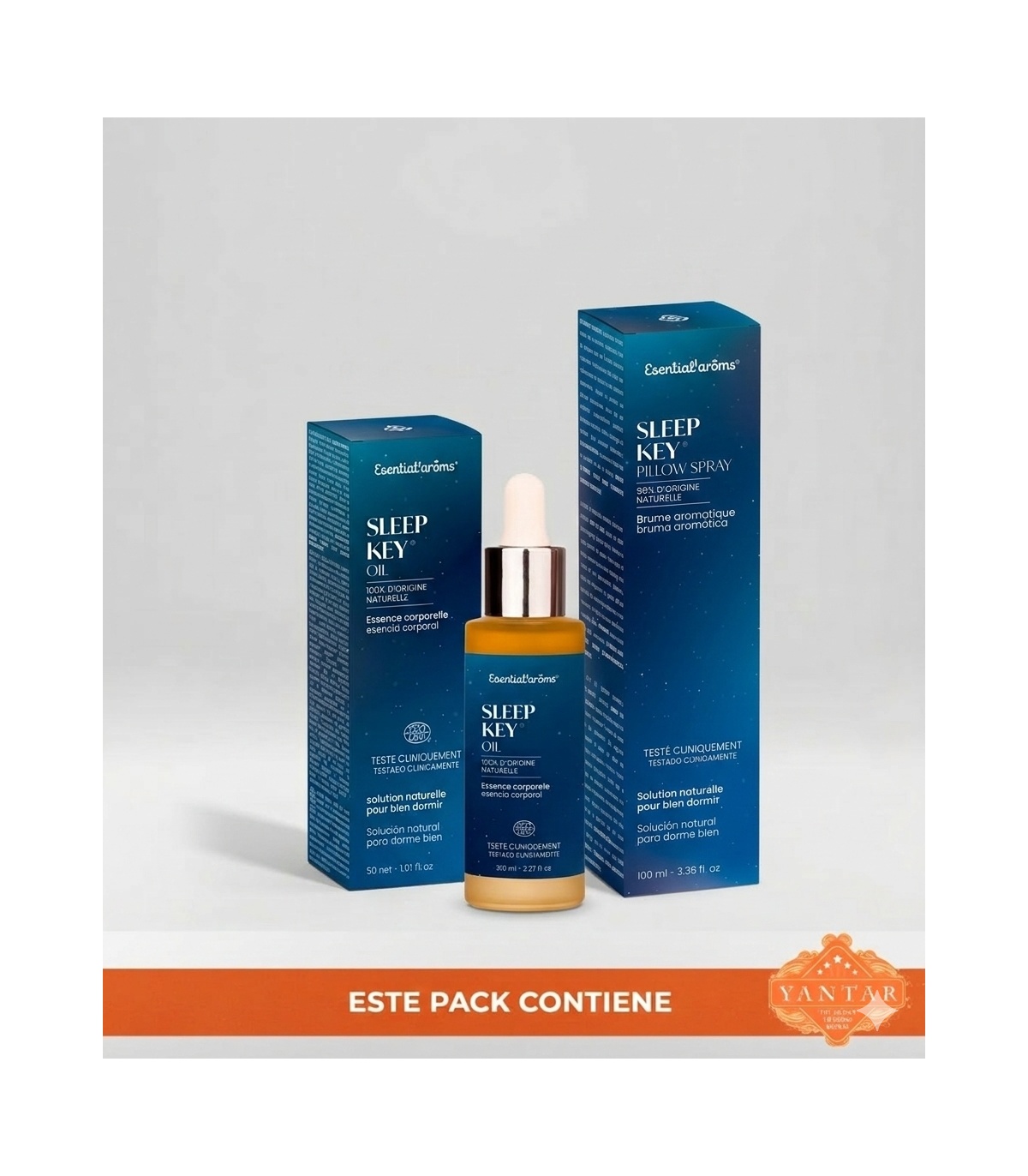 Pack limitado Sleep Key Spray 100ml + minitalla Oil 30ml