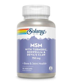 MSM, TURMERIC,BOSWELLIA & HARPAGO - 90 VEGCAPS