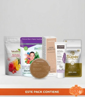 Pack 'Prepara tu piel para recibir el sol' -  Super antioxidantes + Peeling  + Mascarilla Cattier + Superpatch Lumi