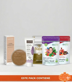 Pack 'Prepara tu piel para disfrutar del sol' -  Super antioxidantes + Peeling  + Mascarilla Cattier + Superpatch Lumi