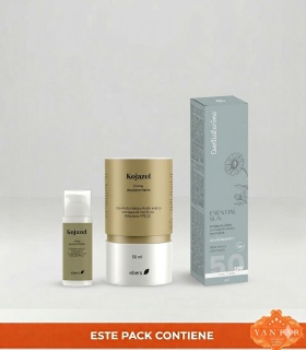 Pack despigmentante - Crema Kojazel + Esential Sun