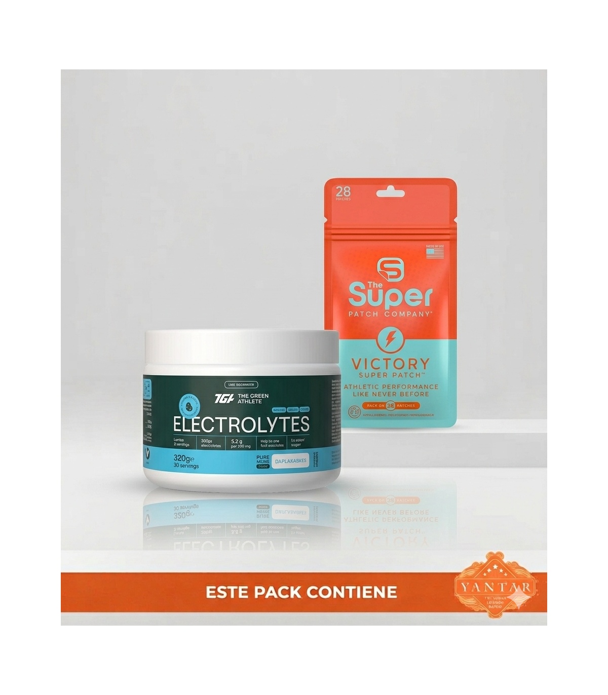 Pack 'Mujer maravilla' - ELEKTROLYTES PURE + Victory Superpatch