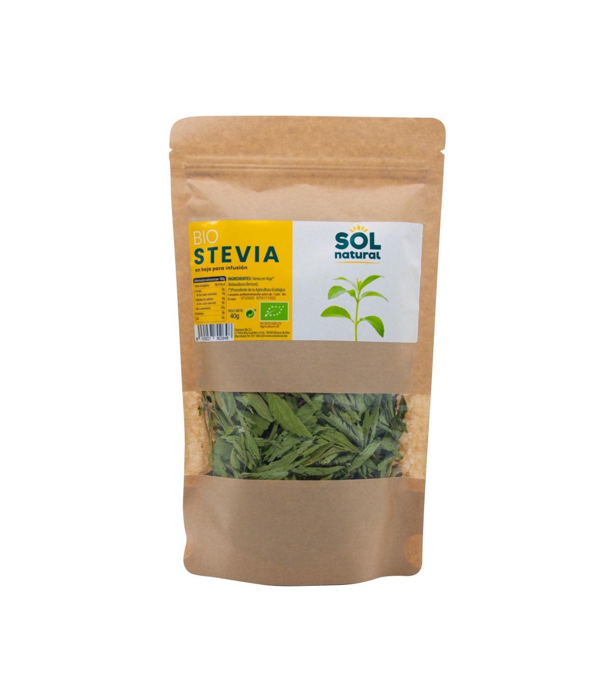 STEVIA BIO MOLIDA