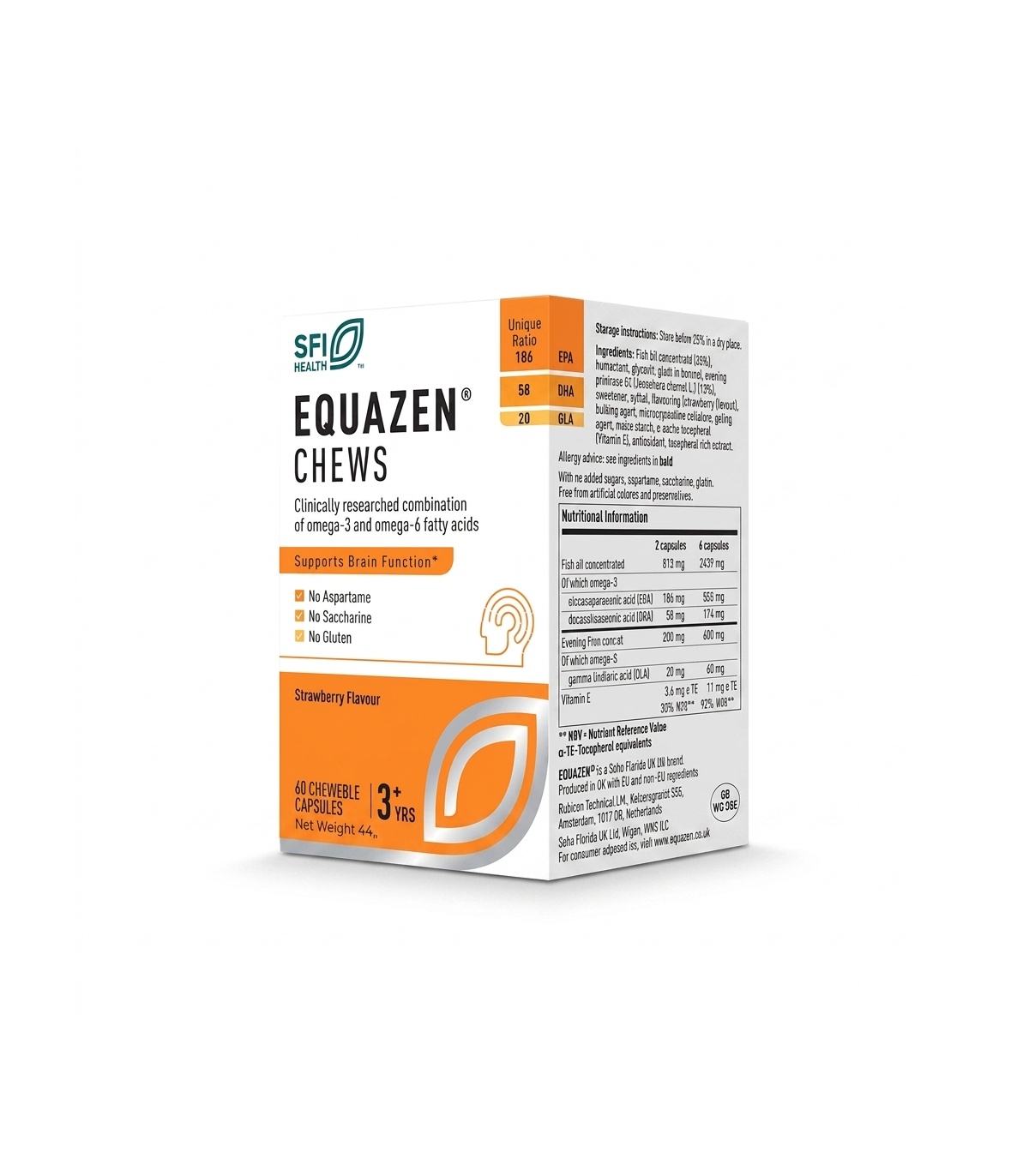 Equazen chews - masticable - 60 perlas