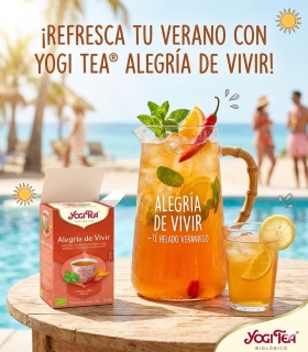 Yogi tea - Alegria de vivir filtro organico - 17 bolsitas
