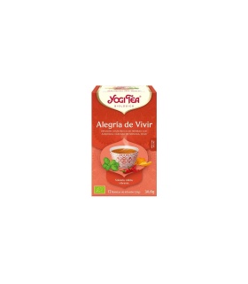 Yogi tea - Alegria de vivir filtro organico - 17 bolsitas