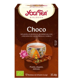 Yogi tea - Choco con filtro organico - 17 bolsitas
