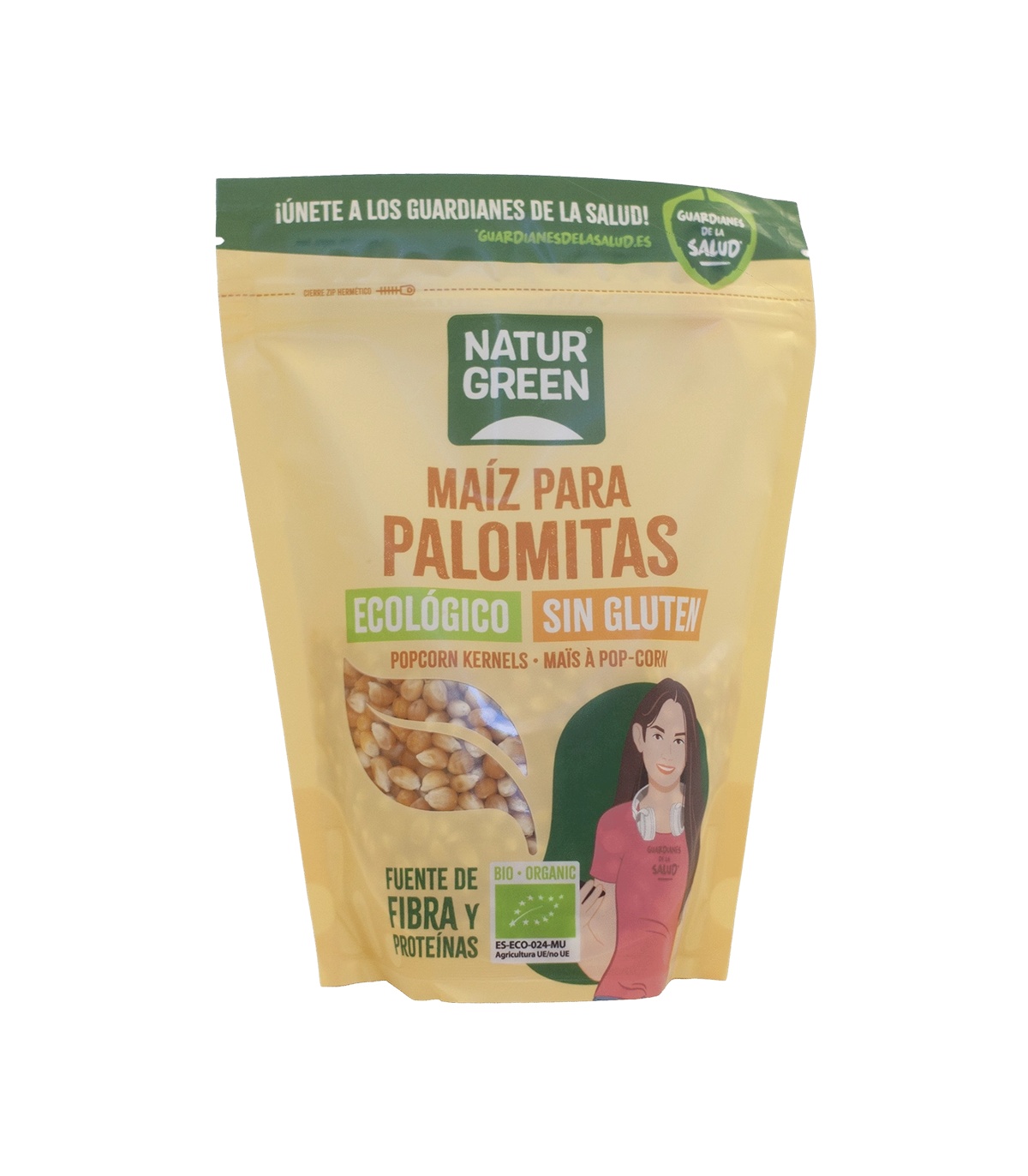 NATURGREEN B. MAIZ PARA PALOMITAS BIO 400 G
