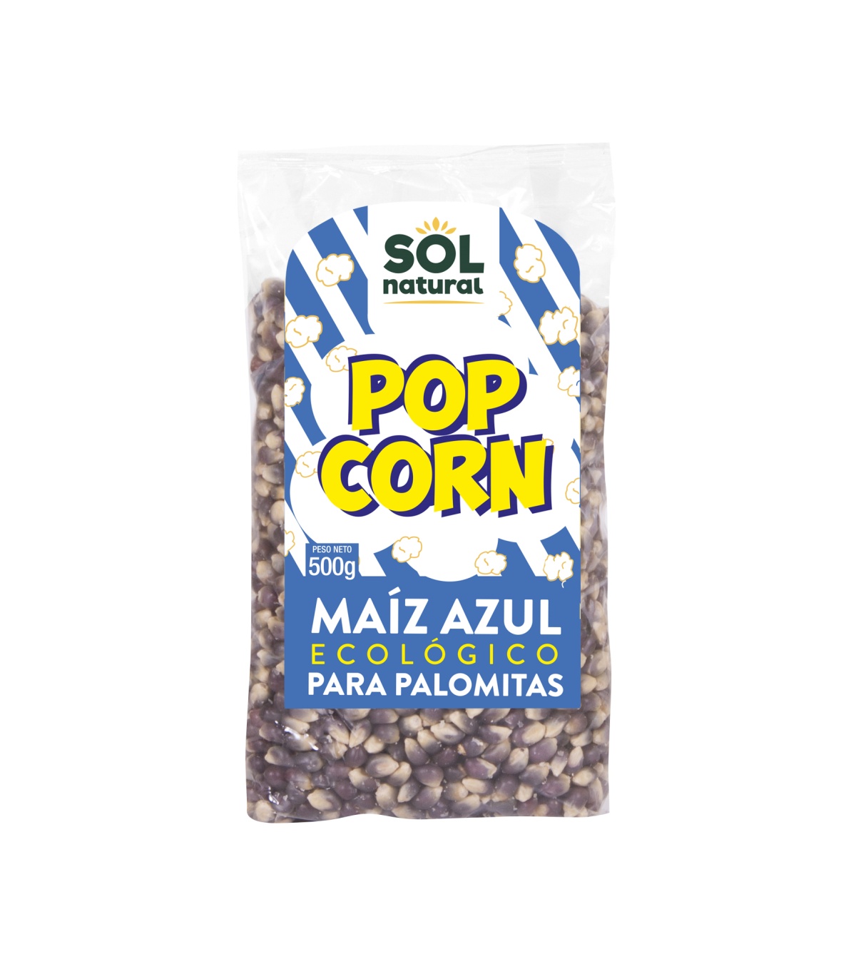 Maiz azul para palomitas bio - 500G