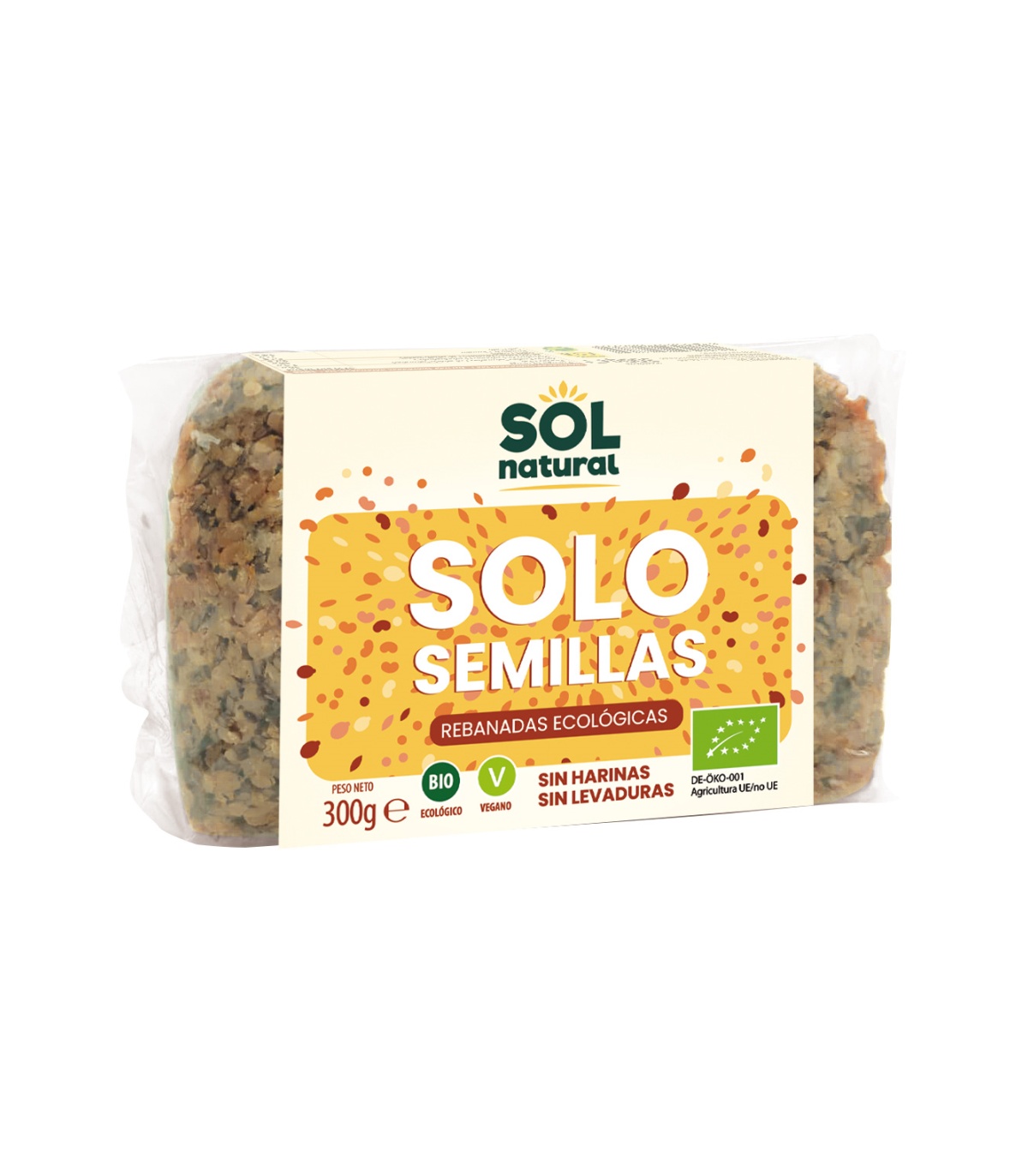 Pan de molde con chía 400 gr
