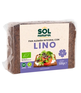 Pan Aleman integral con Lino - 500g