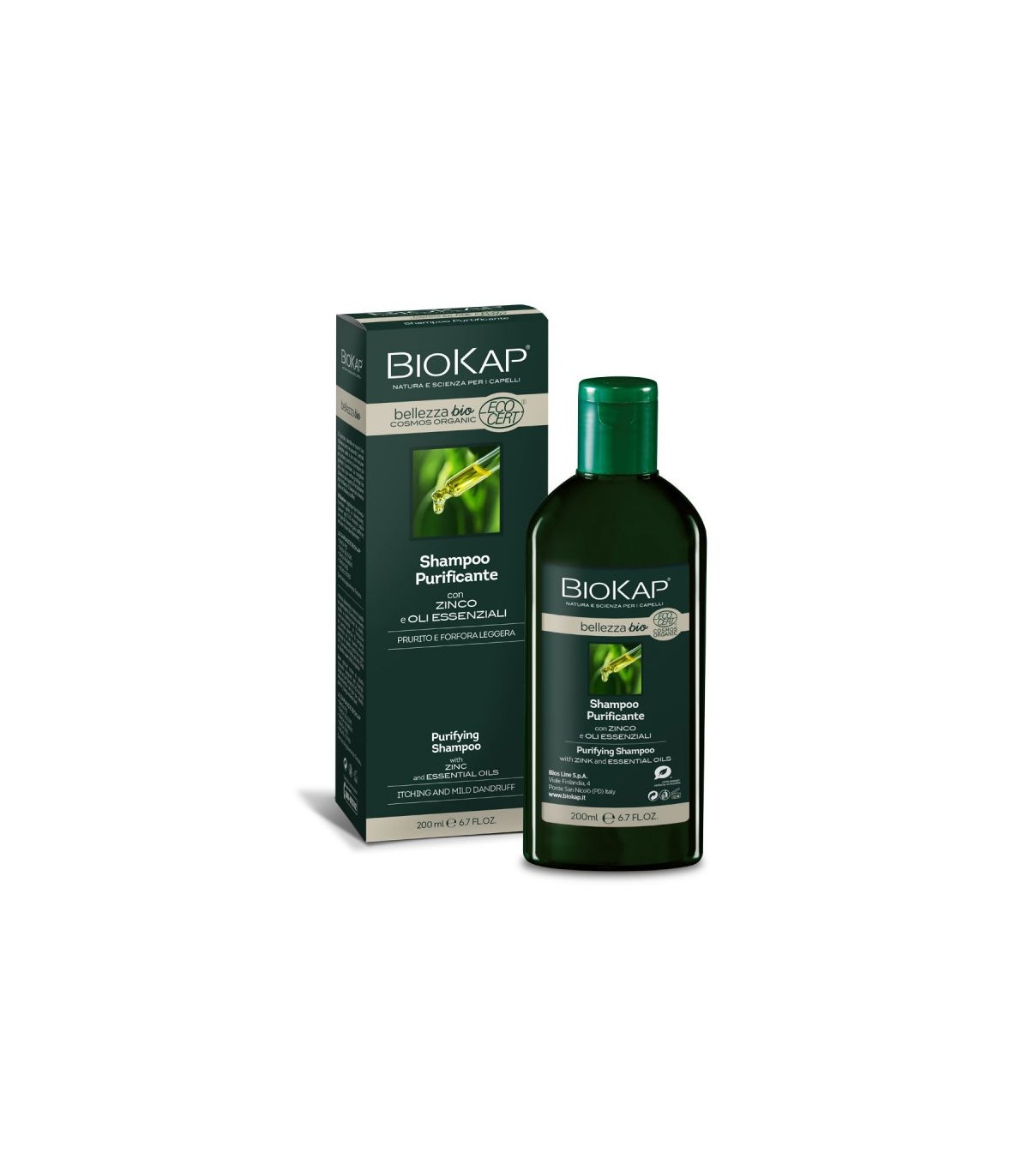 BIOKAP CHAMPU PURIFICANTE - 200 ML