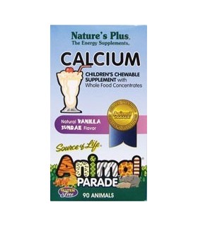 Animal parade Calcio masticable infantil 90 comp Nature´s plus