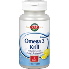 Aceite de Krill Omega 3 500 mg - 60 perlas 