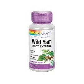 Wild Yam - 60 VegCaps. Apto para veganosREF. 3690