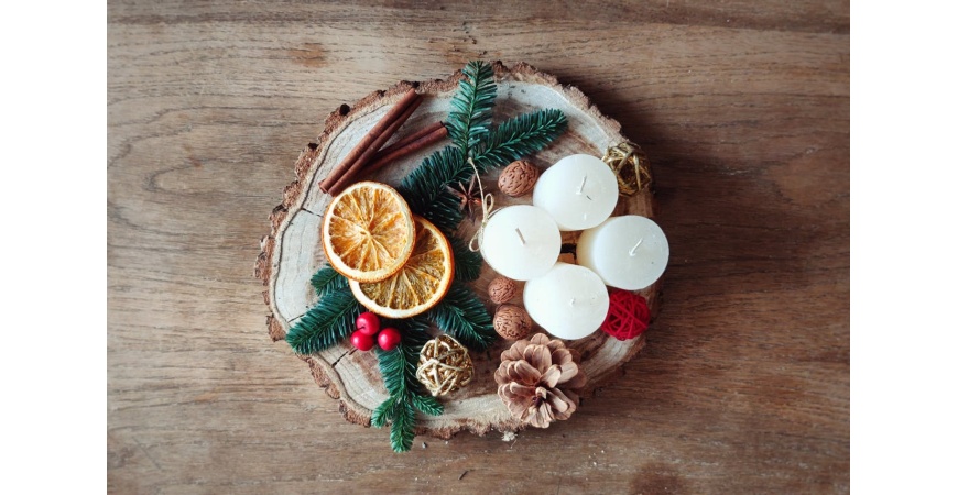 Aromaterapia navideña, crea un ambiente mágico con canela, incienso y velas